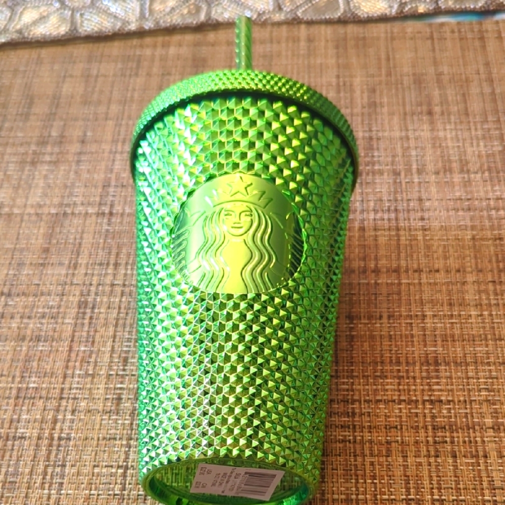 Starbucks 2023 Winter Green Studded Tumbler